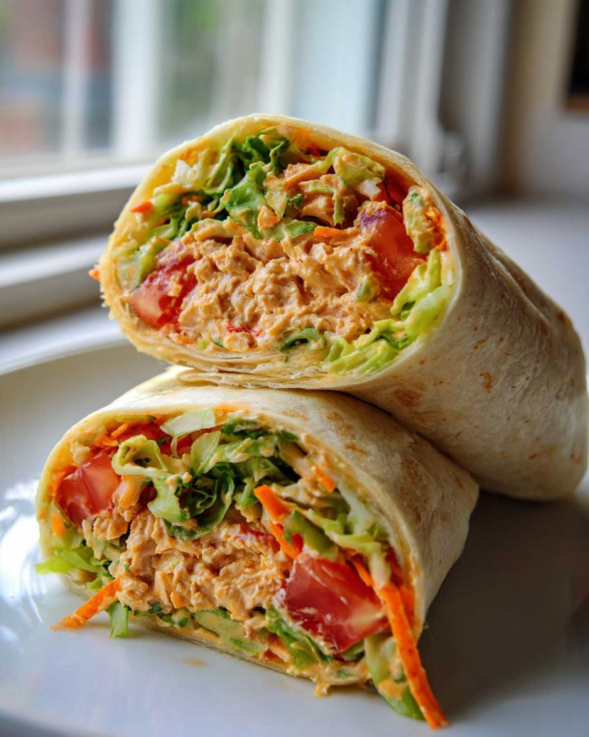 Classic tuna wrap - detail 1
