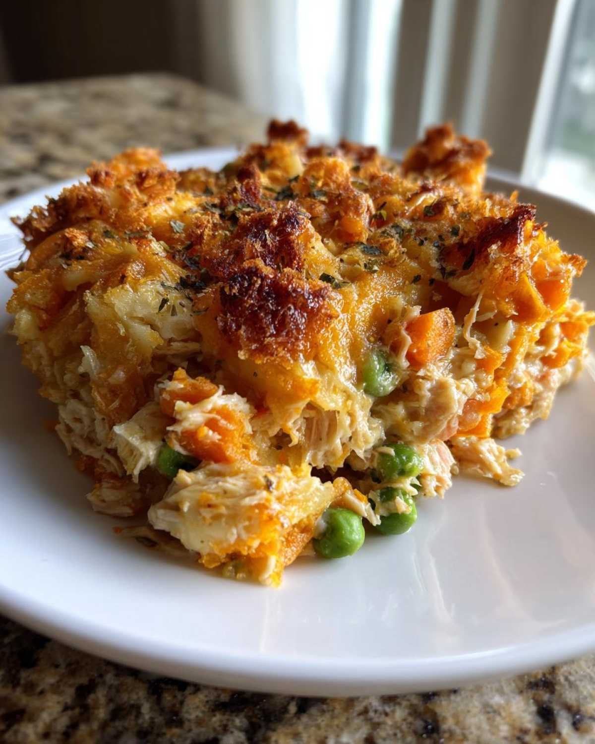 Sweet potato tuna casserole - detail 2