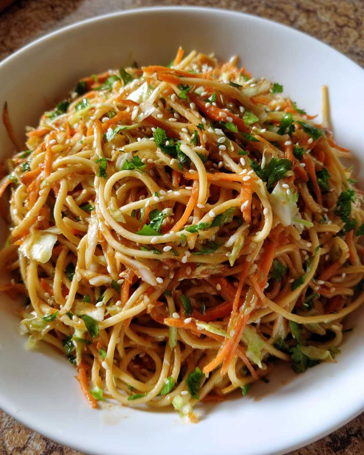 Asian Sesame Noodle Salad (Cold) - detail 1