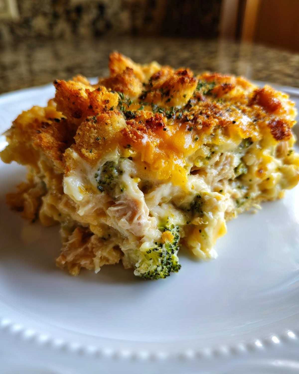 Tuna and broccoli casserole - detail 4