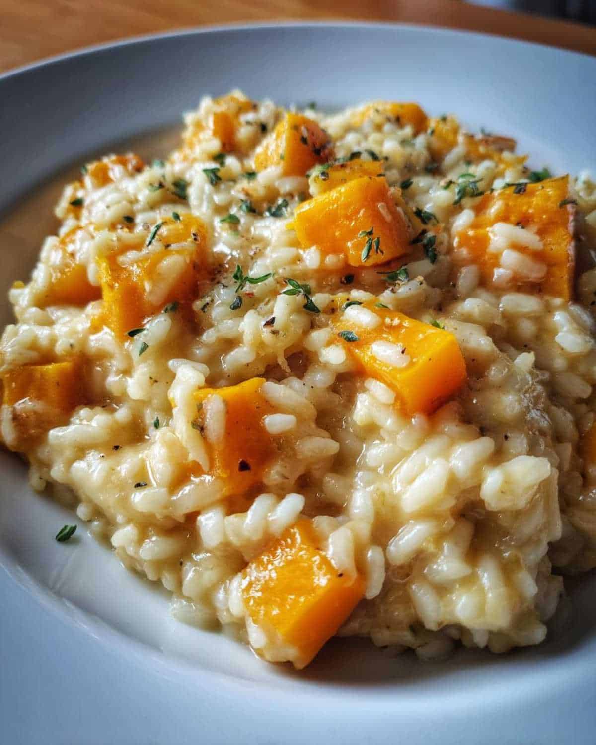 Butternut Squash Risotto - detail 2