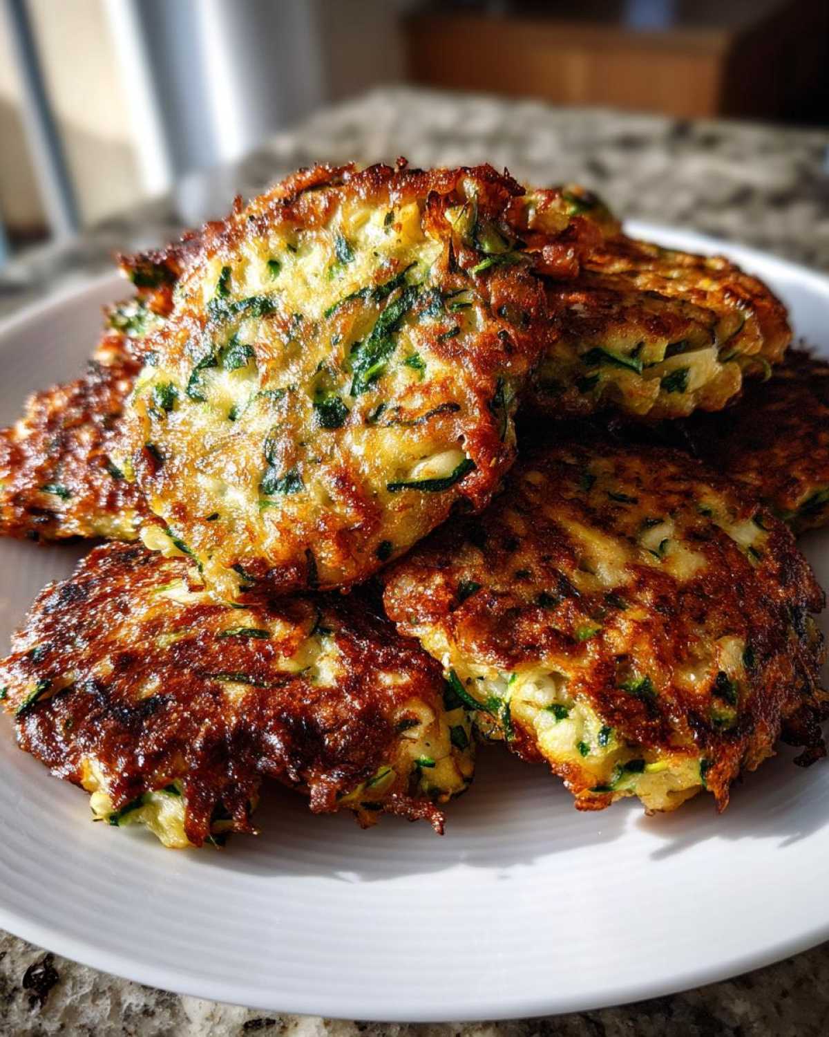 Zucchini Fritters - detail 2