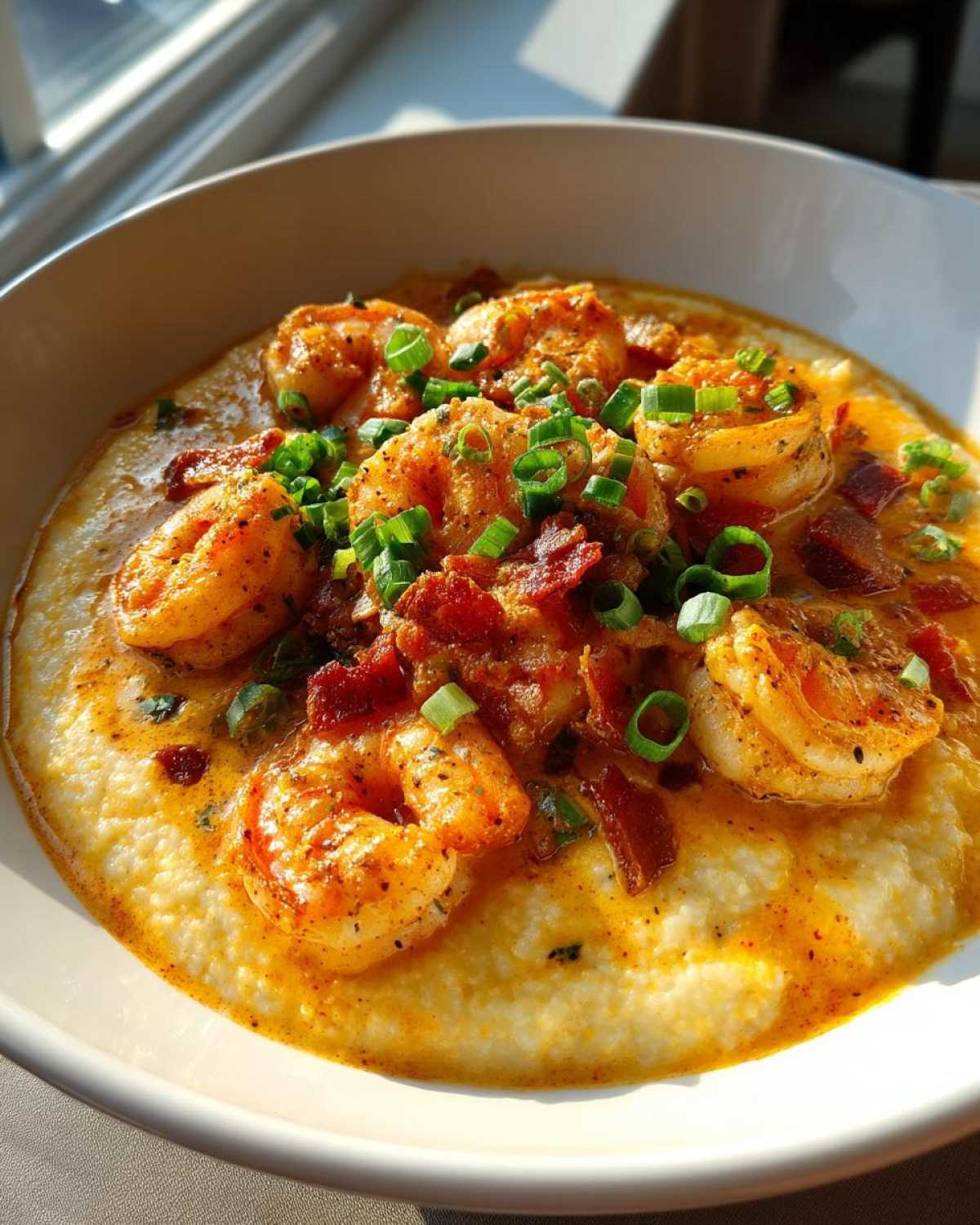 Cajun Shrimp & Grits - detail 1