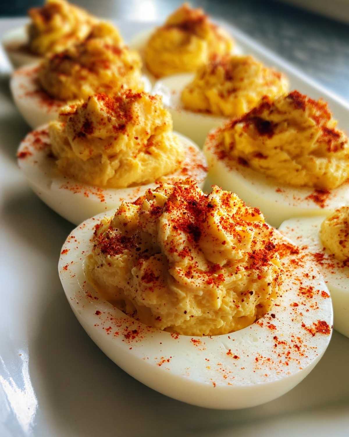 Holiday deviled eggs - detail 4