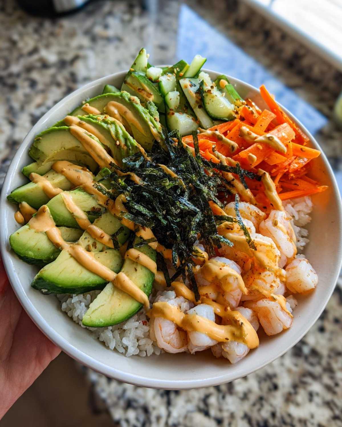 Deconstructed Sushi Bowl - detail 3