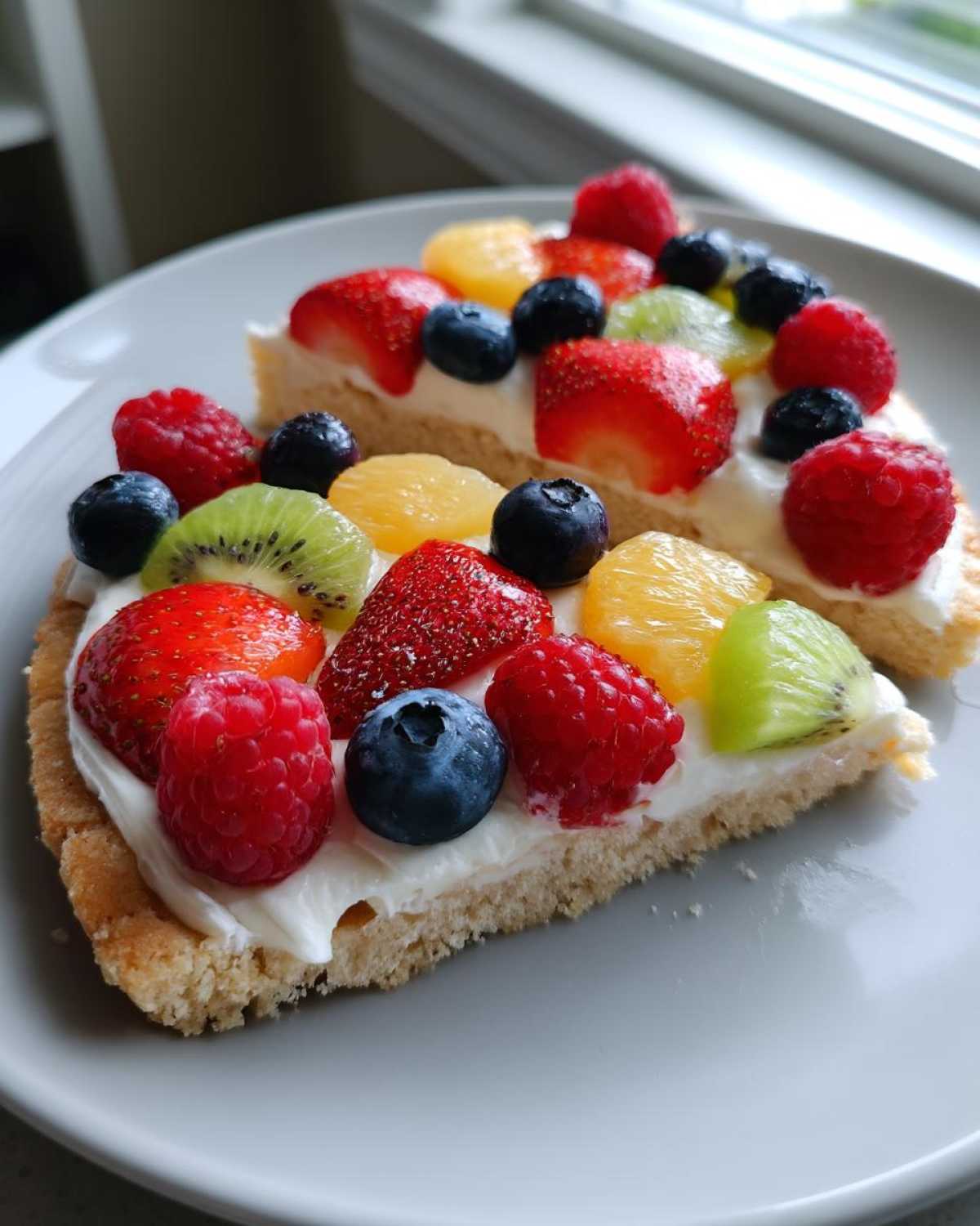 Easy Fruit Pizza with Sugar Cookie Crust - detail 3