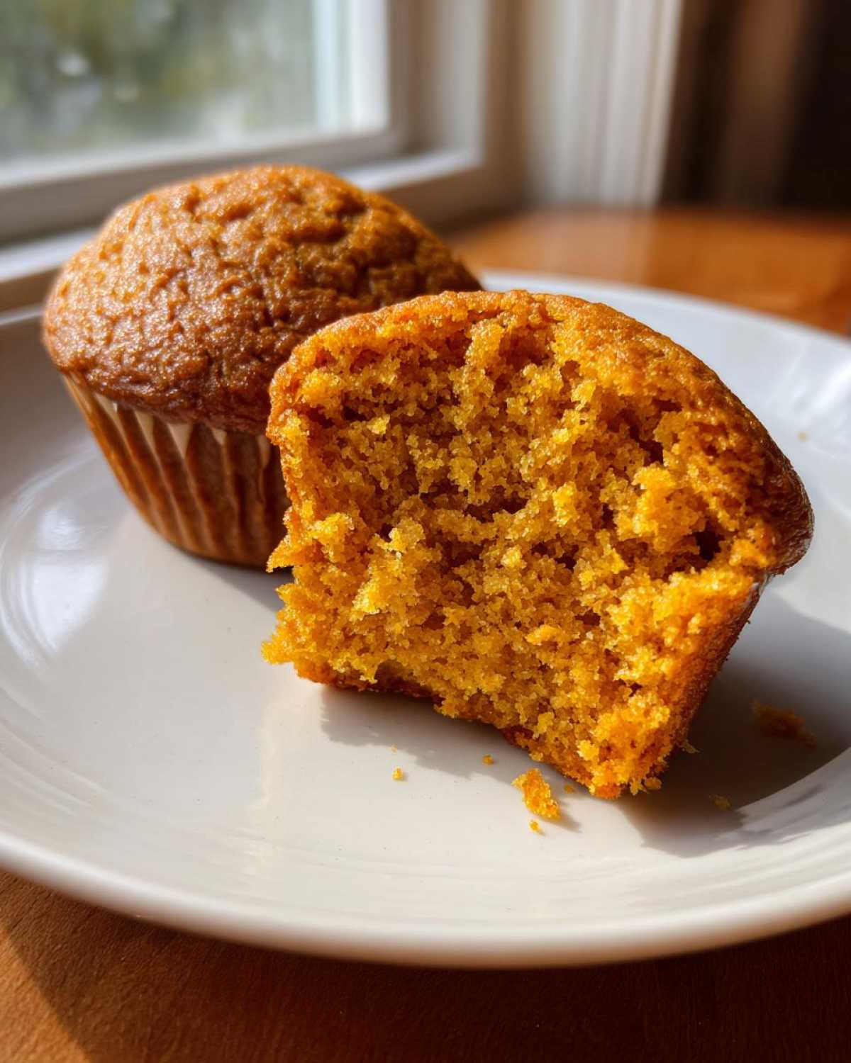 Classic pumpkin muffins - detail 4