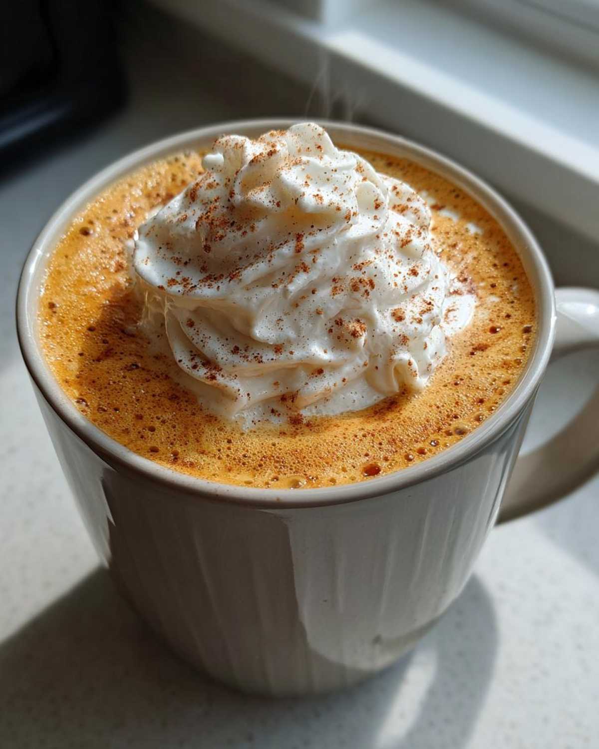 Homemade Pumpkin Spice Latte - detail 5