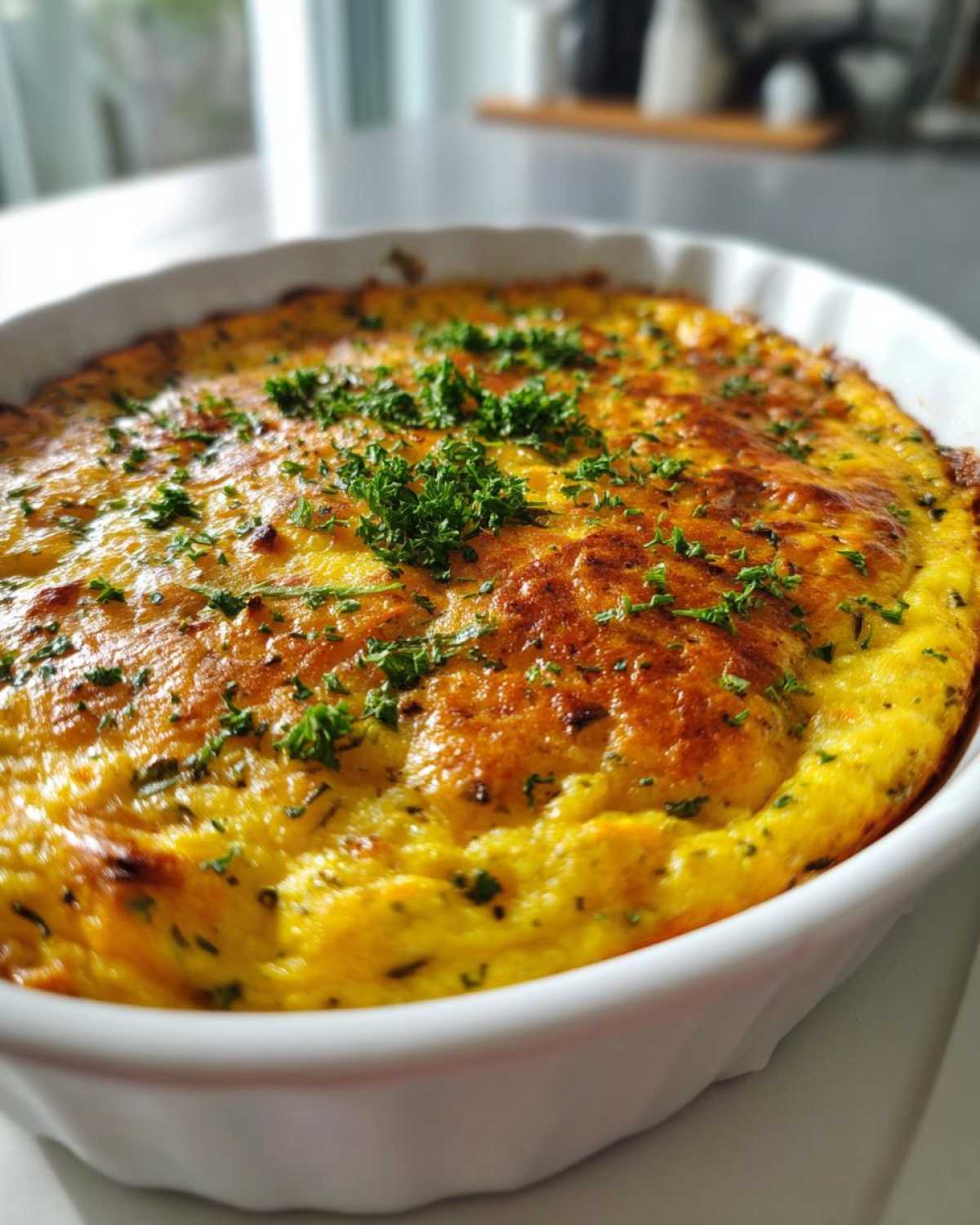 Paleo squash casserole - detail 1