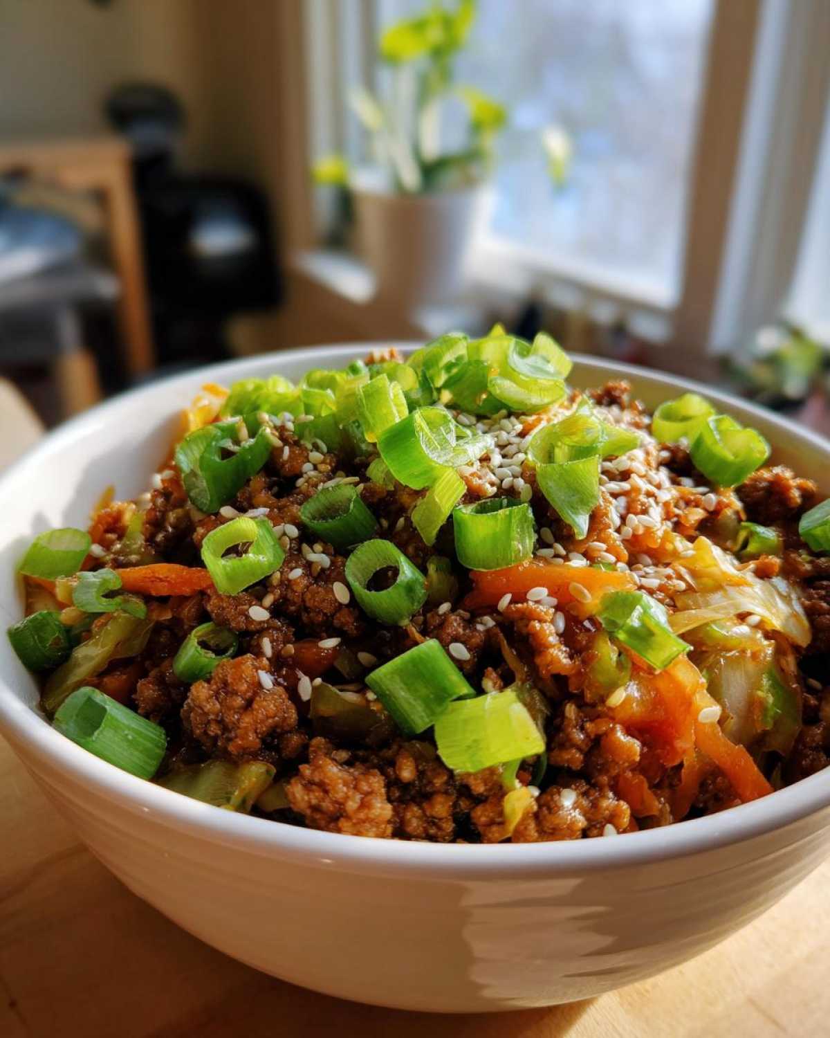 Egg Roll in a Bowl - detail 3