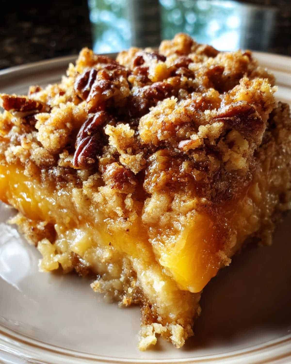 Pecan Praline Dump Cake Cobbler - detail 1