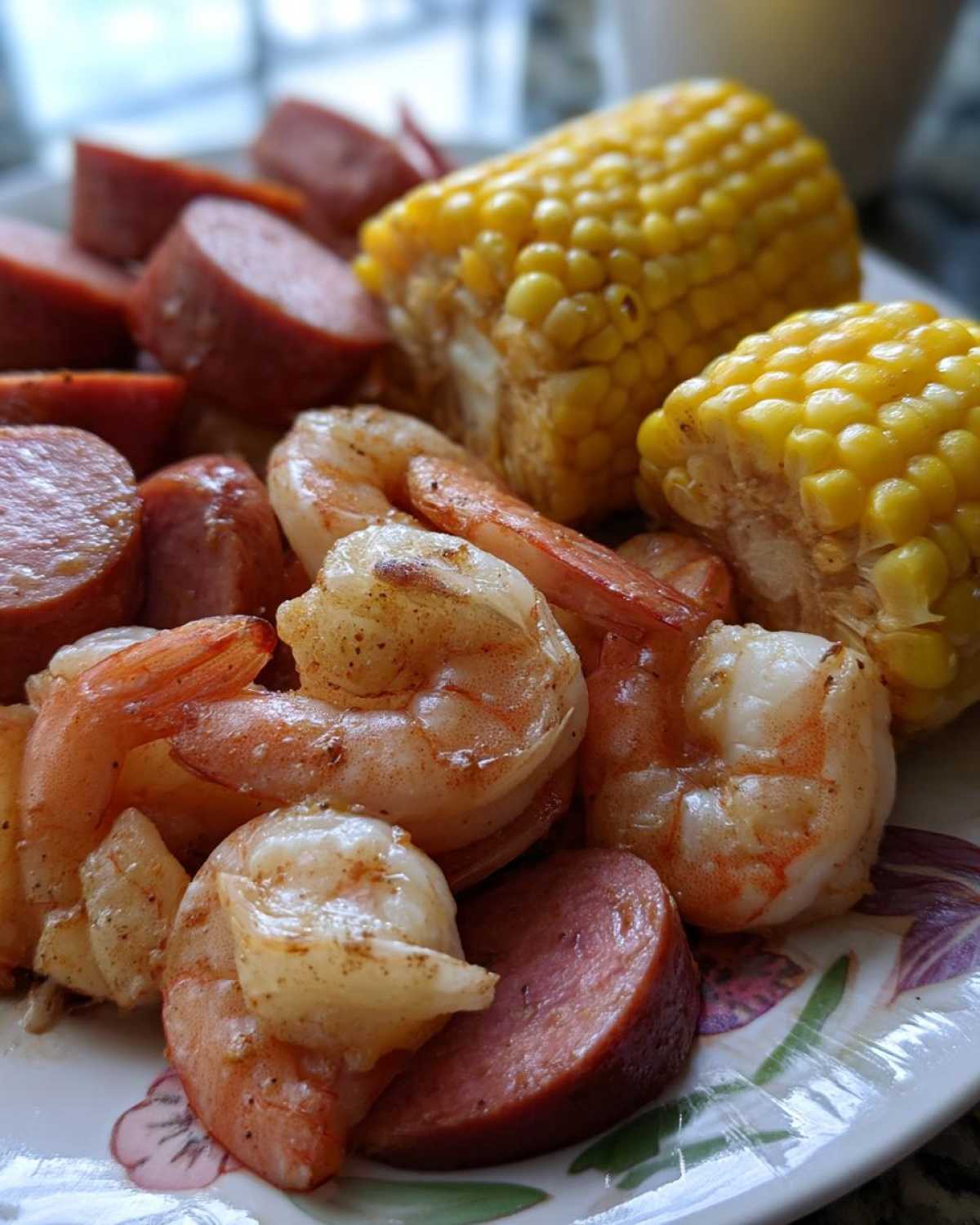 Shrimp Boil Foil Packets (with Corn and Sausage) - detail 1