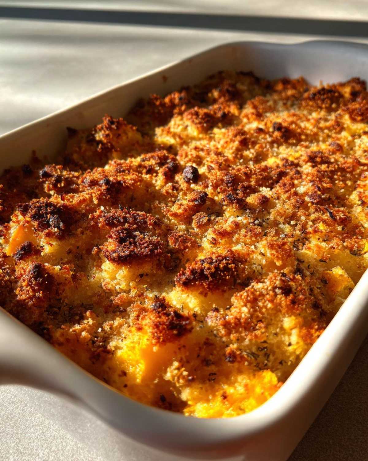 Winter squash casserole - detail 1