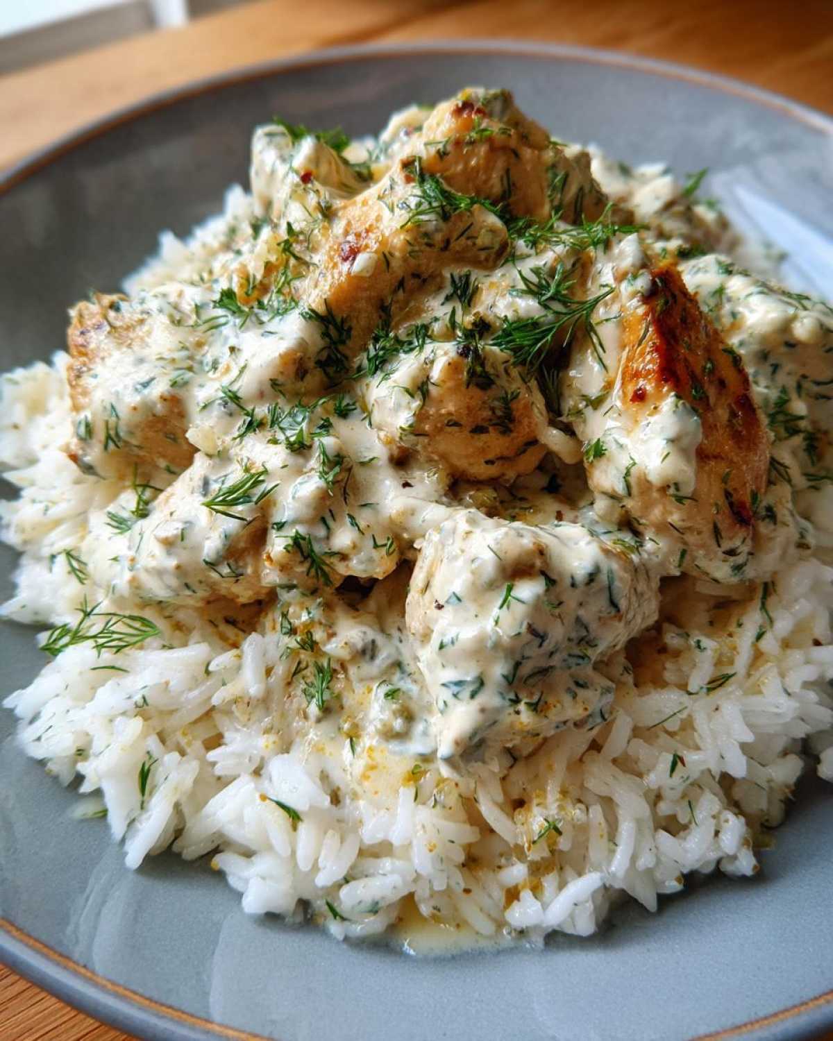Dump-and-Bake Chicken Tzatziki with Rice Recipe - detail 3