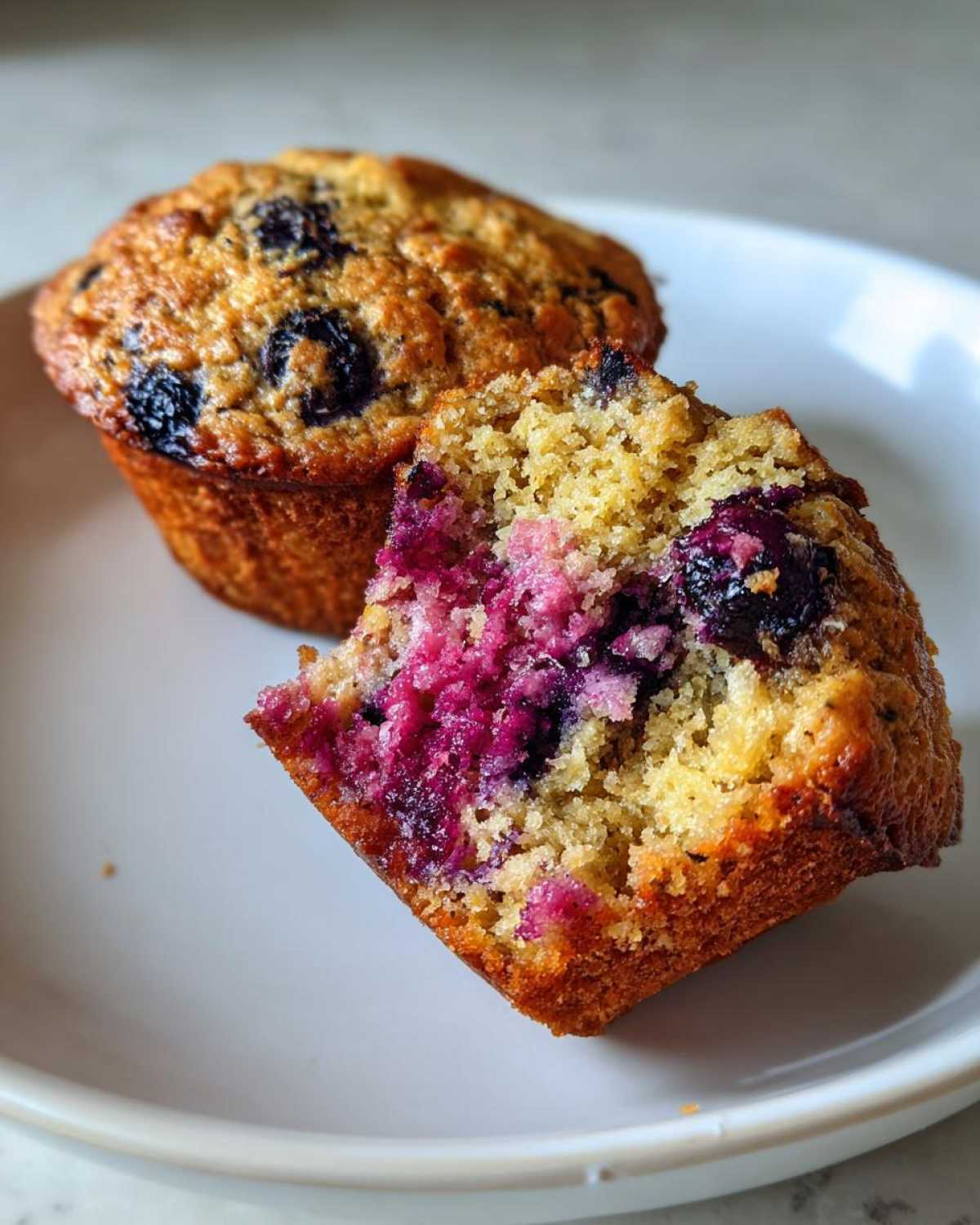 Gluten-free protein muffins - detail 3