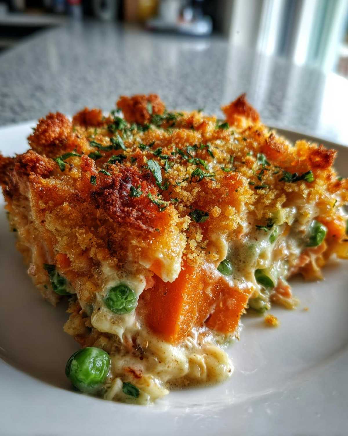 Sweet potato tuna casserole - detail 3