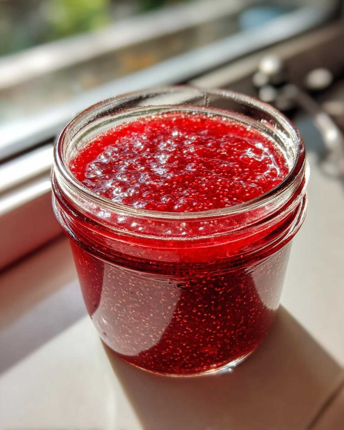 Small Batch Quick Raspberry Jam Recipe - detail 1