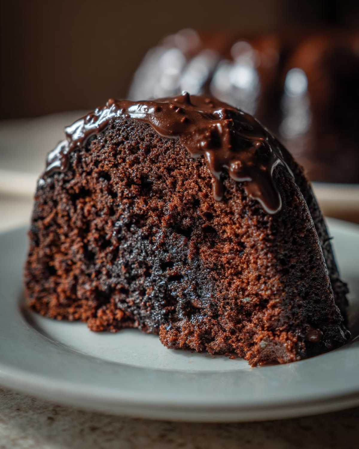 Viral Double Chocolate Zucchini Bundt Cake - detail 2