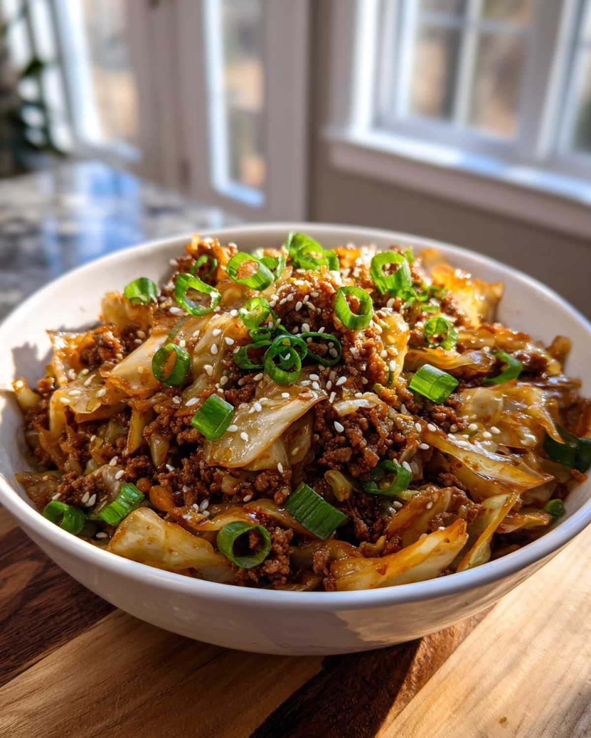 Egg Roll in a Bowl - detail 1