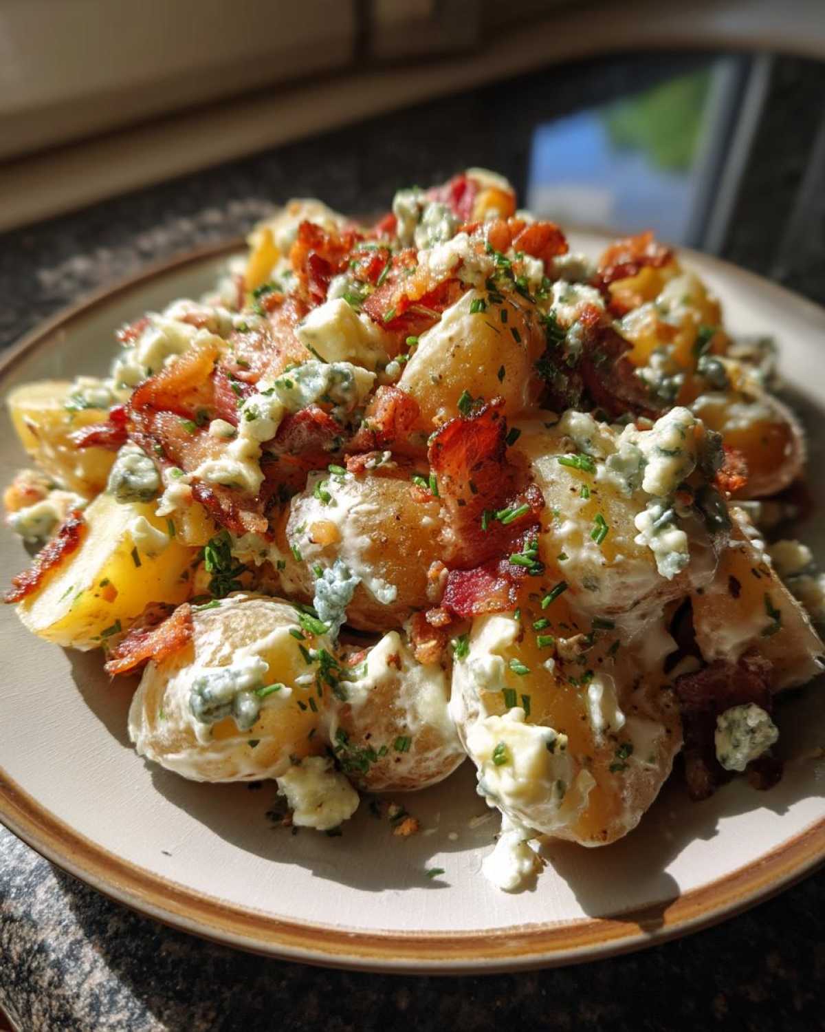 Bacon & Blue Cheese Potato Salad - detail 3