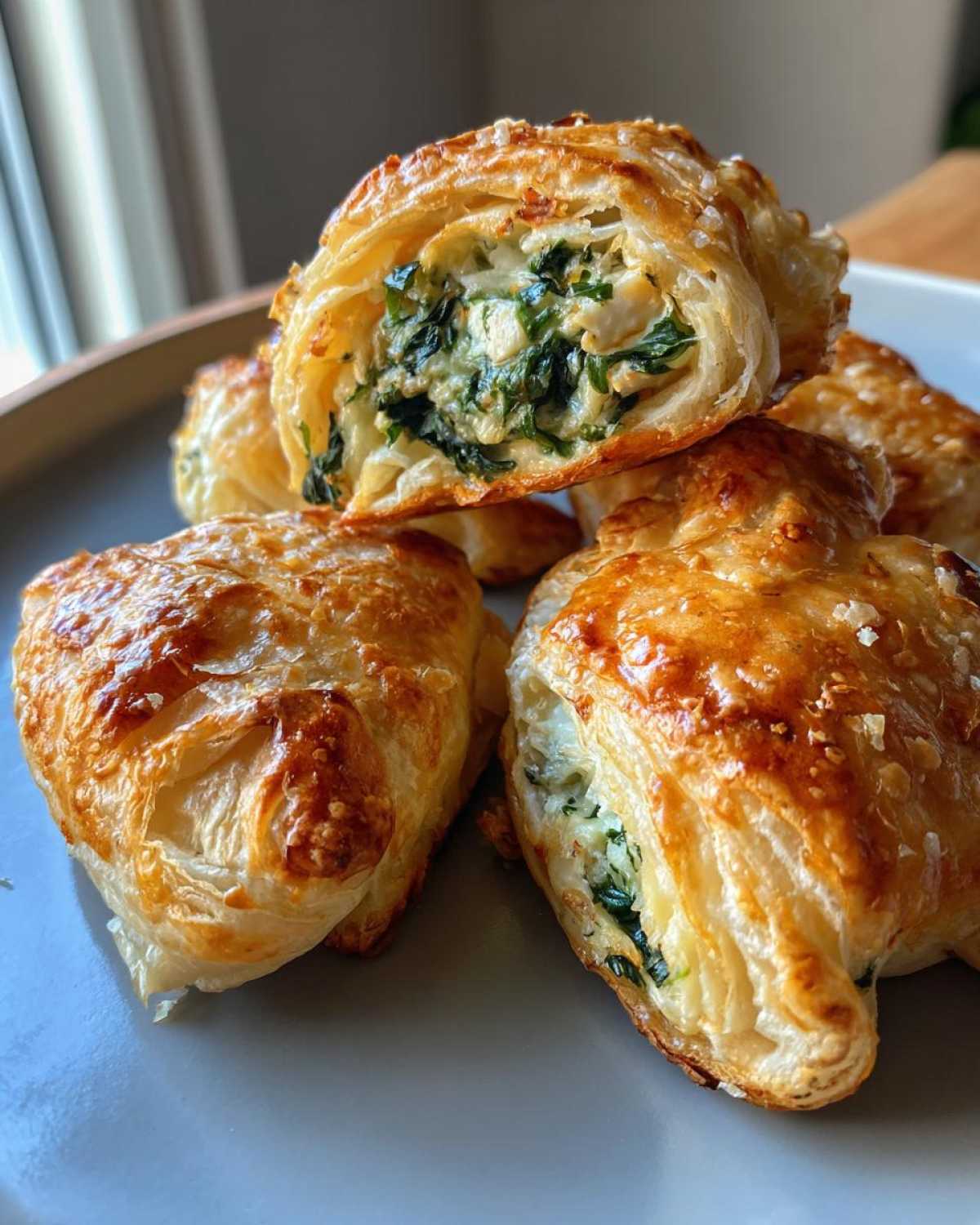 Spinach & Feta Puff Pastry Bites - detail 4