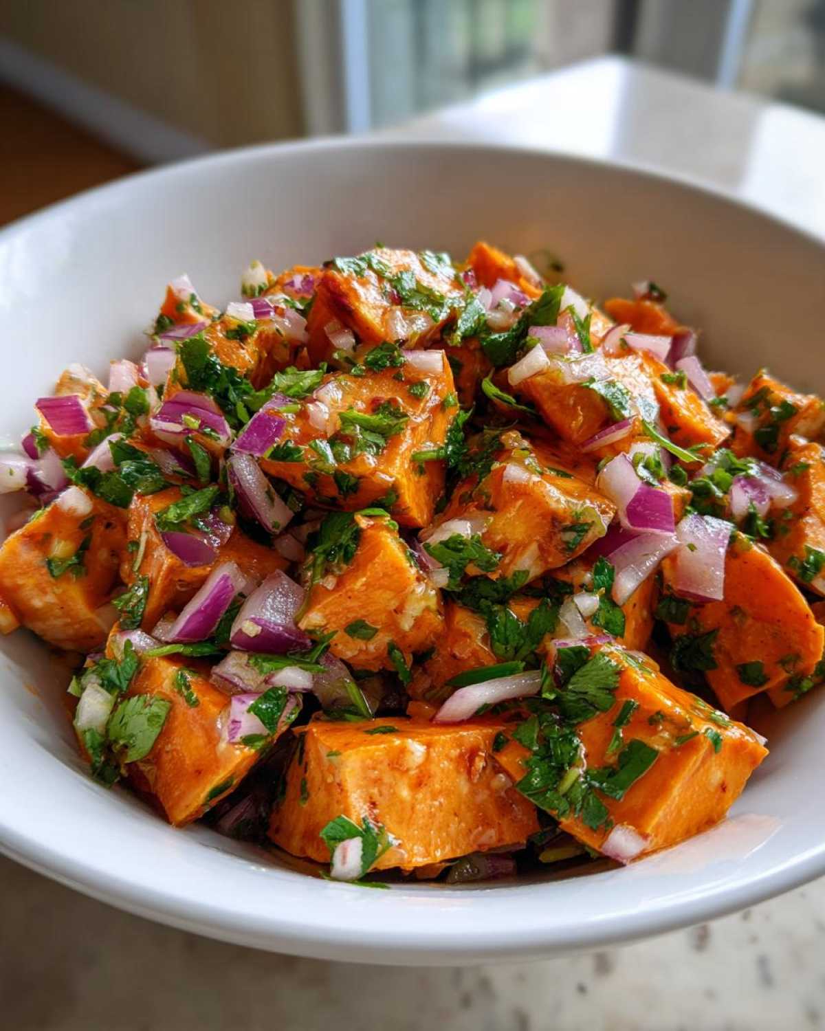 Sweet potato salad - detail 3