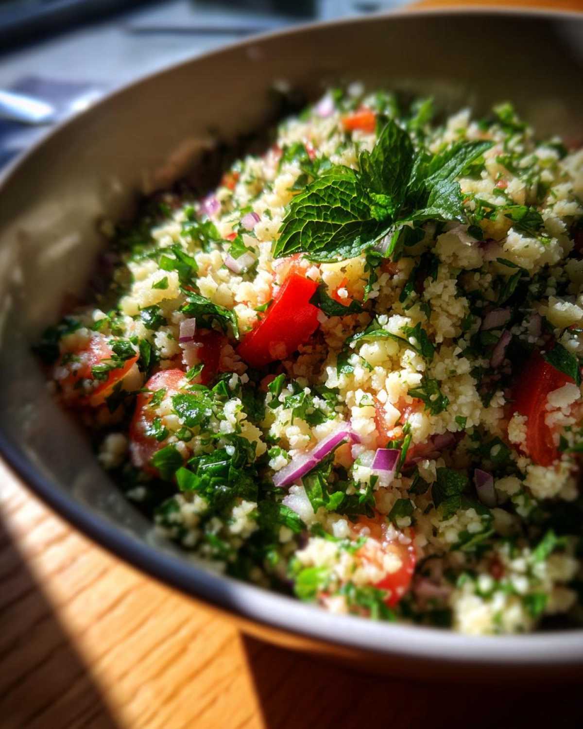 Cauliflower Tabbouleh - detail 3