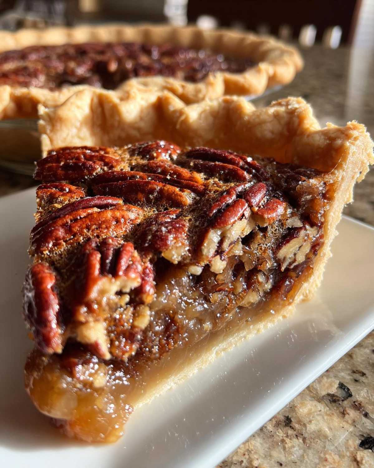 Brown Butter Bourbon Pecan Pie - detail 3