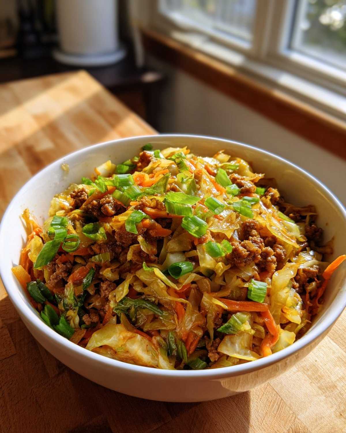 Egg Roll in a Bowl - detail 2