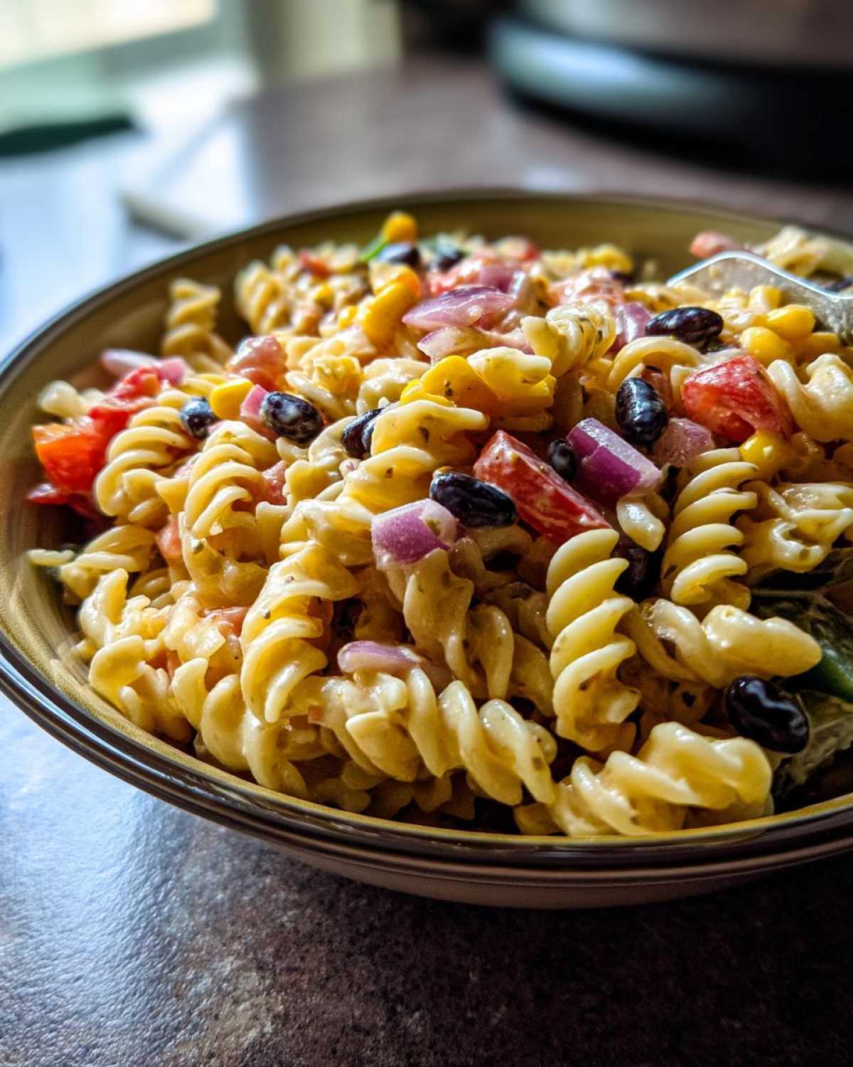 Cowboy Pasta Salad - detail 1