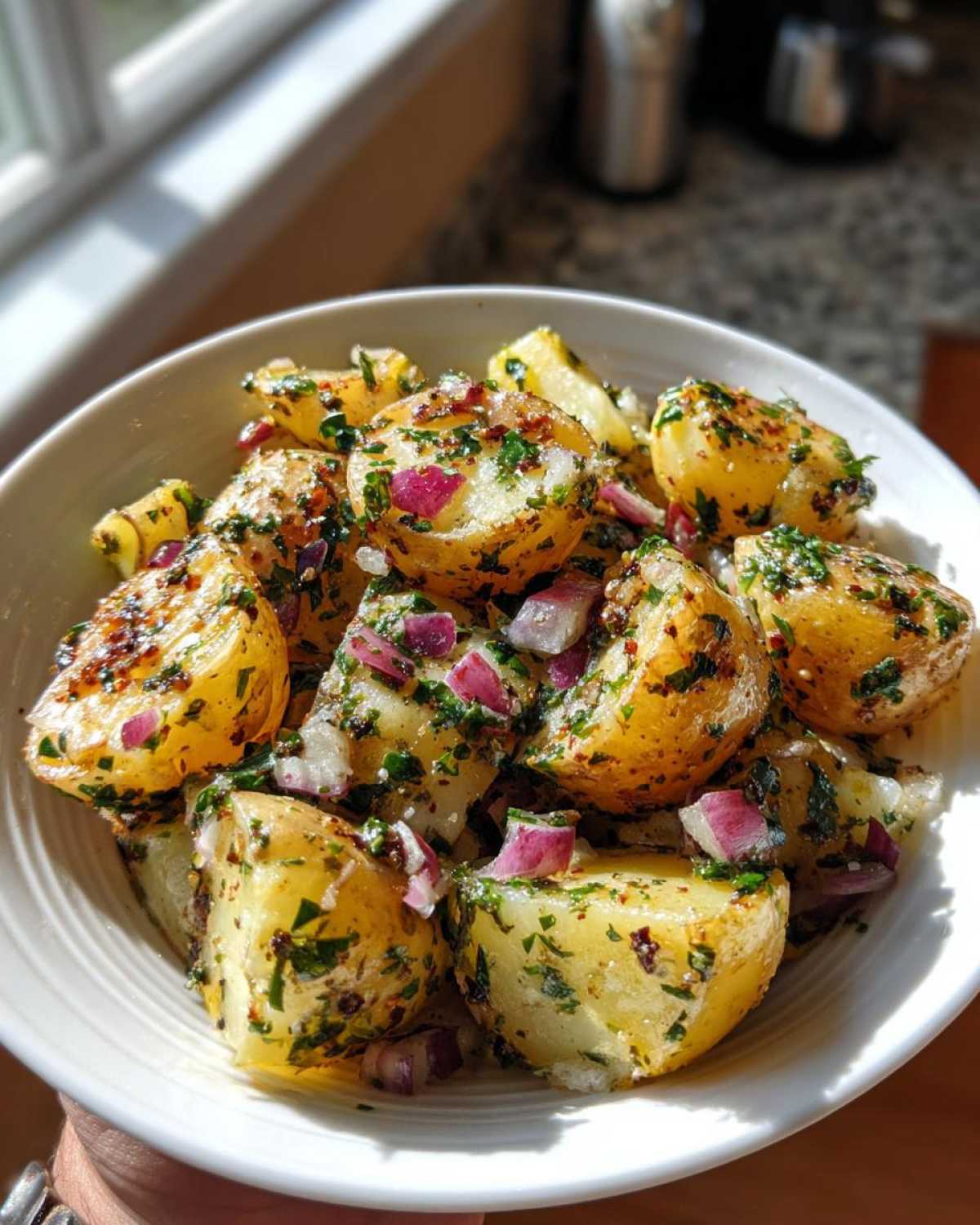 Potato salad without mayo - detail 3