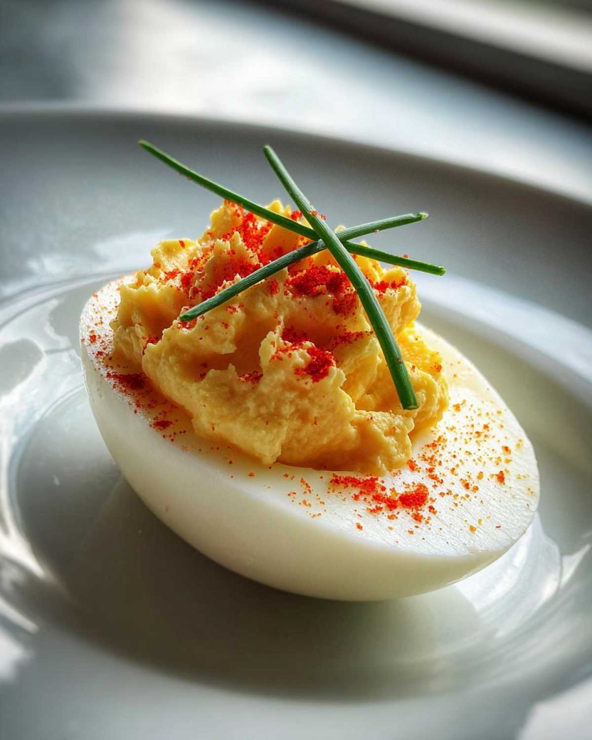 Paleo deviled eggs - detail 1