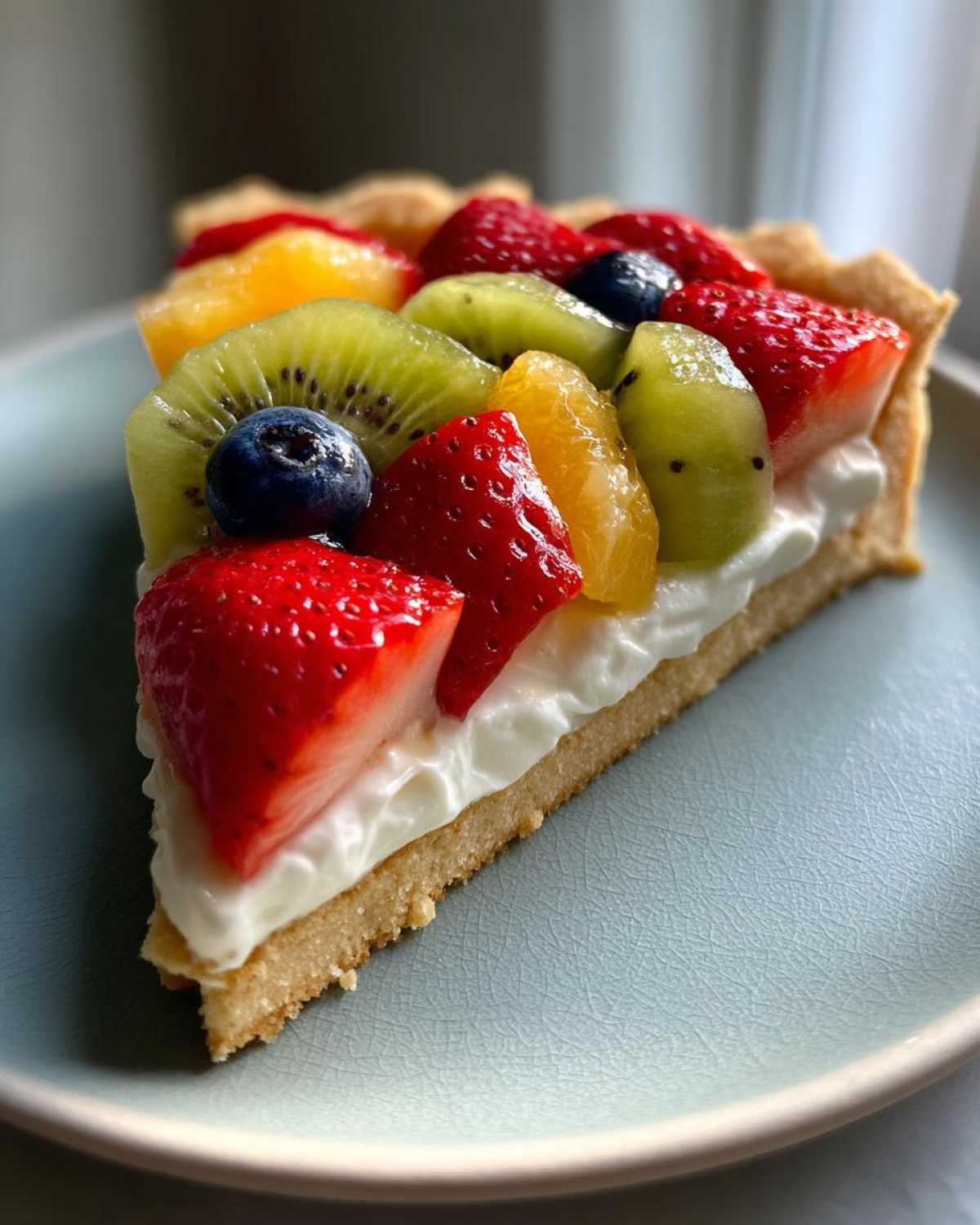 Easy Fruit Pizza with Sugar Cookie Crust - detail 2