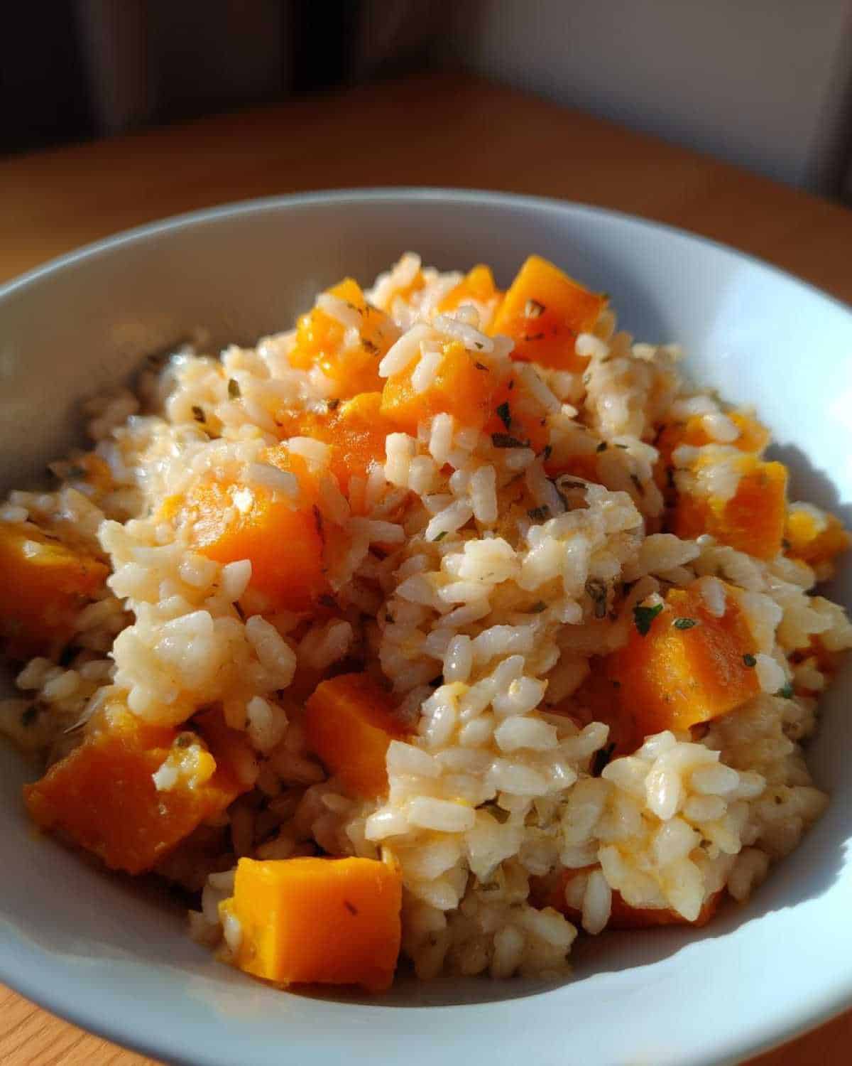 Butternut Squash Risotto - detail 1