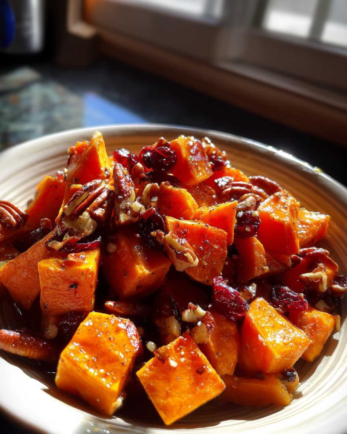 sweet potato salad - detail 1