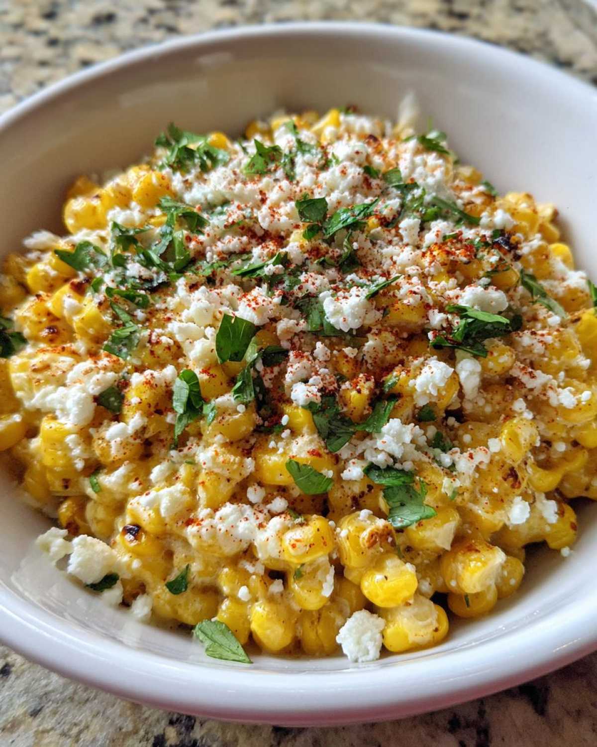 Cheesy street corn - detail 2