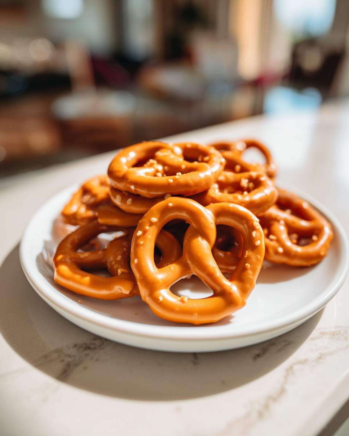 White Chocolate Pumpkin Spice Pretzels - detail 4