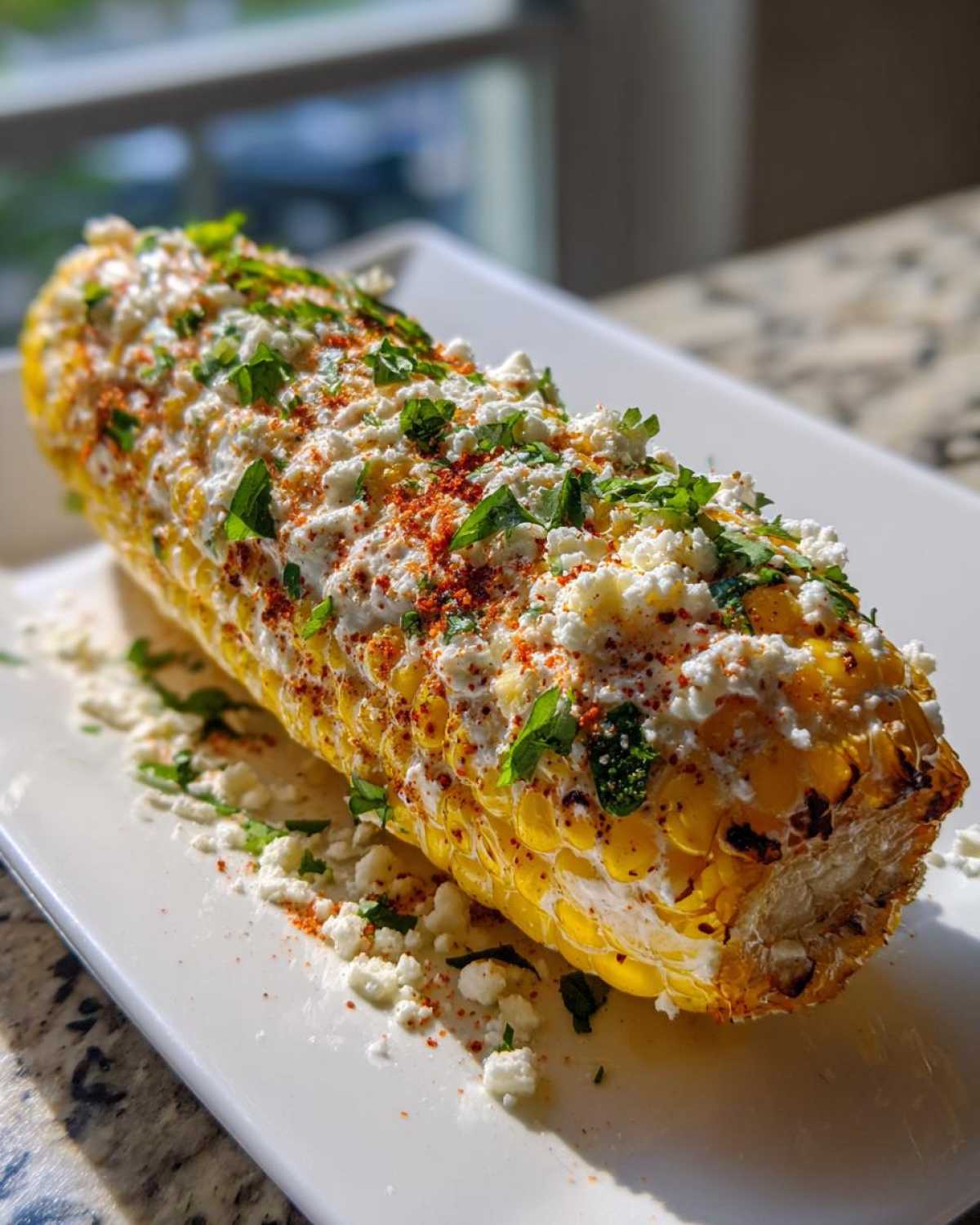 Instant Pot Mexican street corn - detail 1