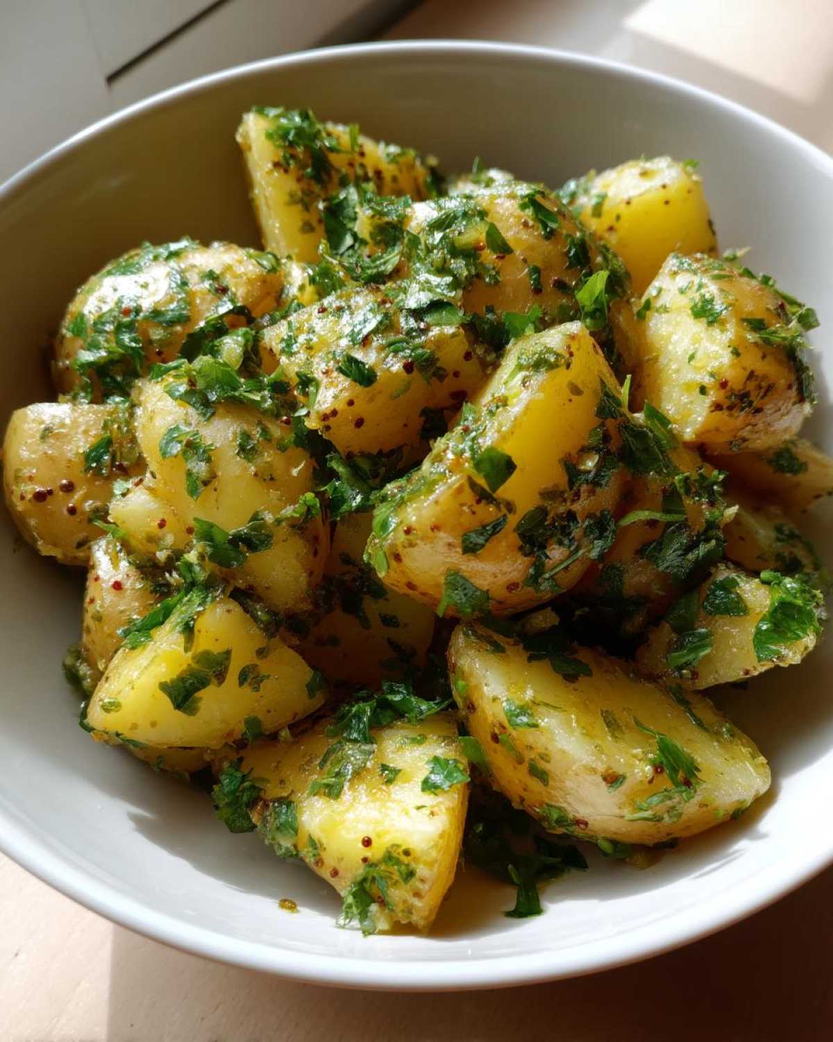 Mouthwatering French Potato Salad - detail 1