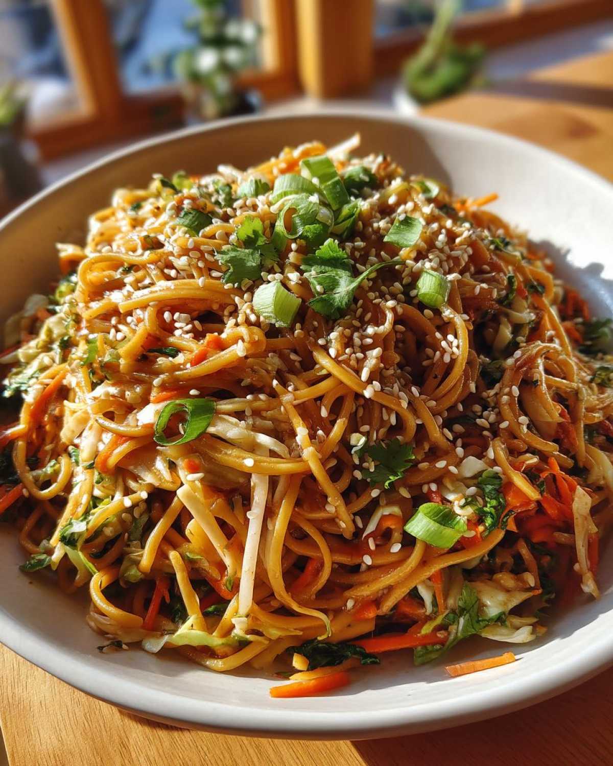 Asian Sesame Noodle Salad (Cold) - detail 4