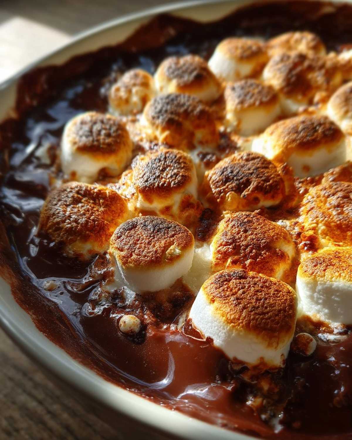 Ooey-Gooey S'mores Dip (Oven Baked) - detail 3