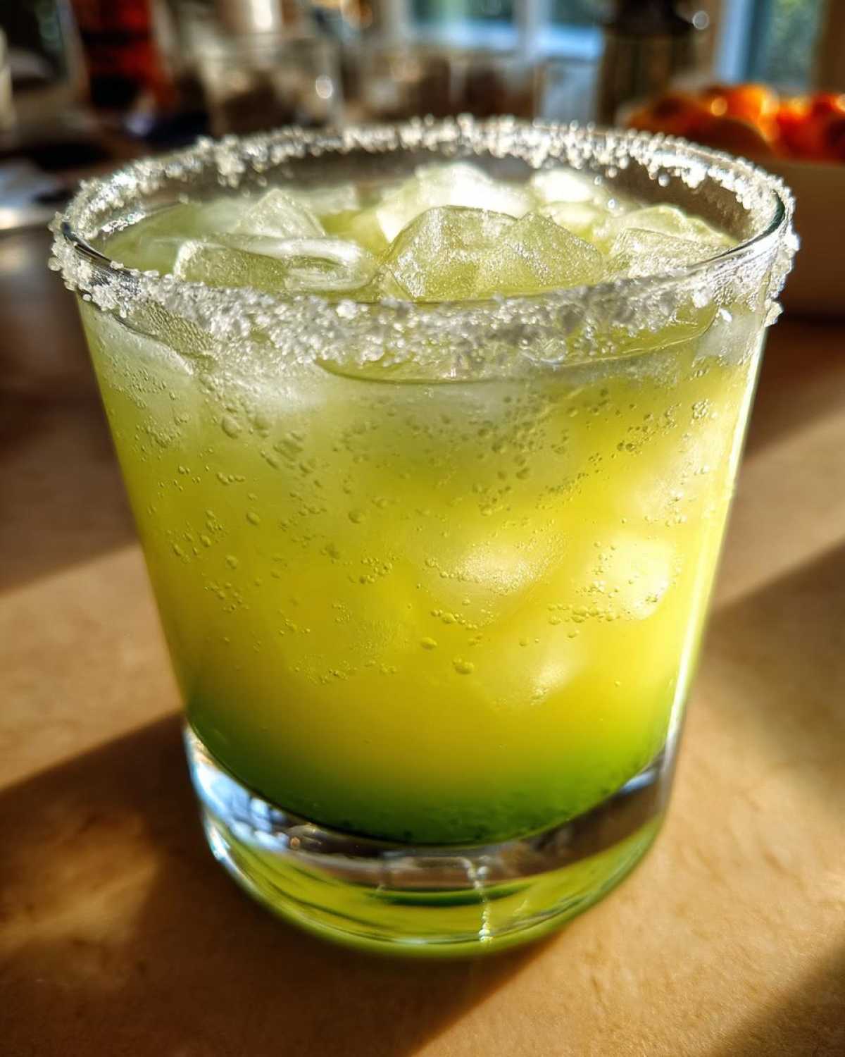 Classic Margarita on the Rocks with Salt Rim - detail 1