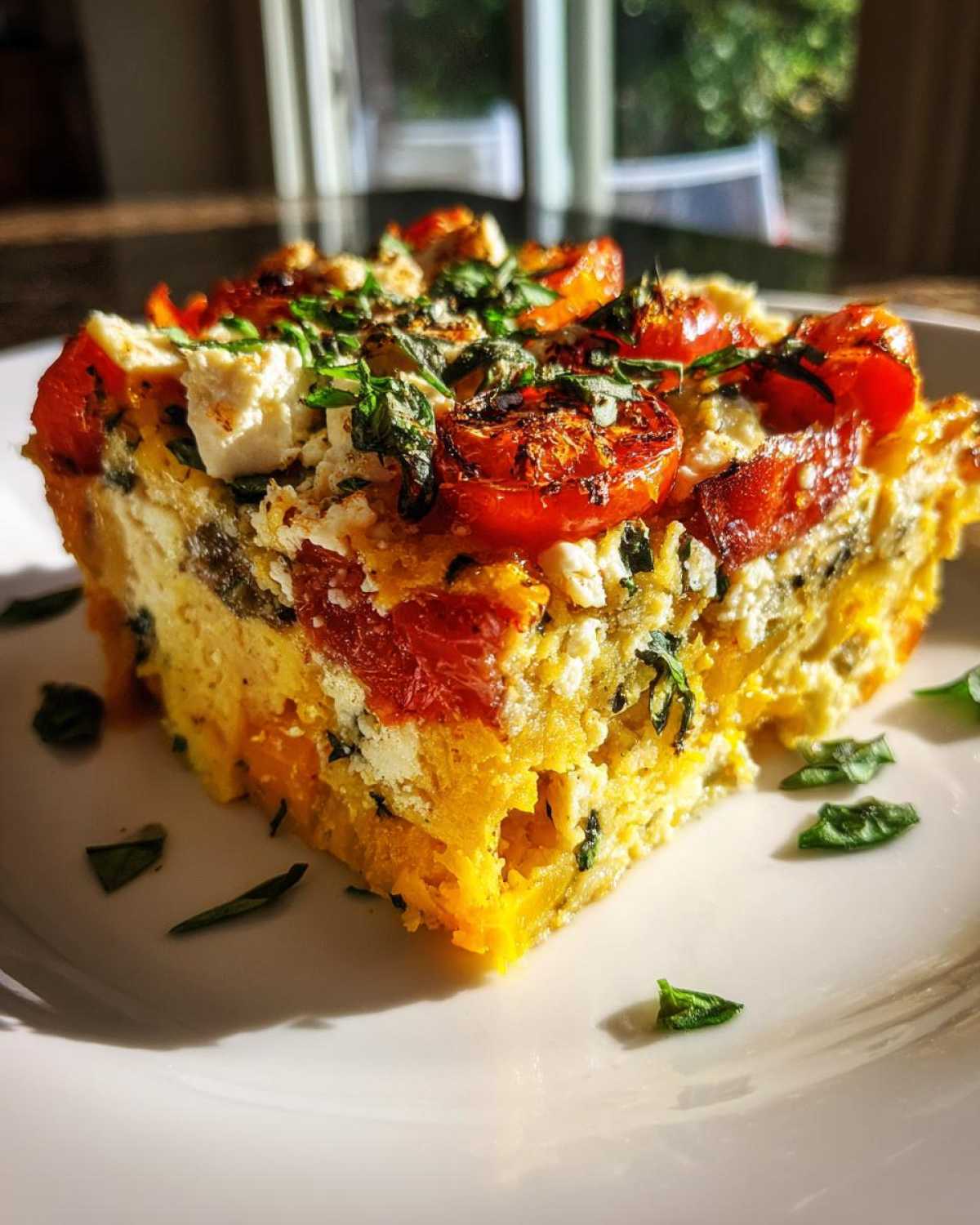 Mediterranean squash casserole - detail 1