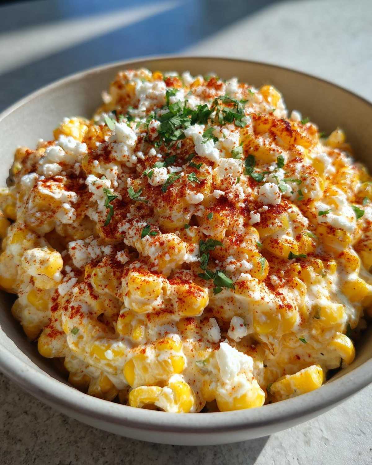 Mexican street corn salad - detail 3