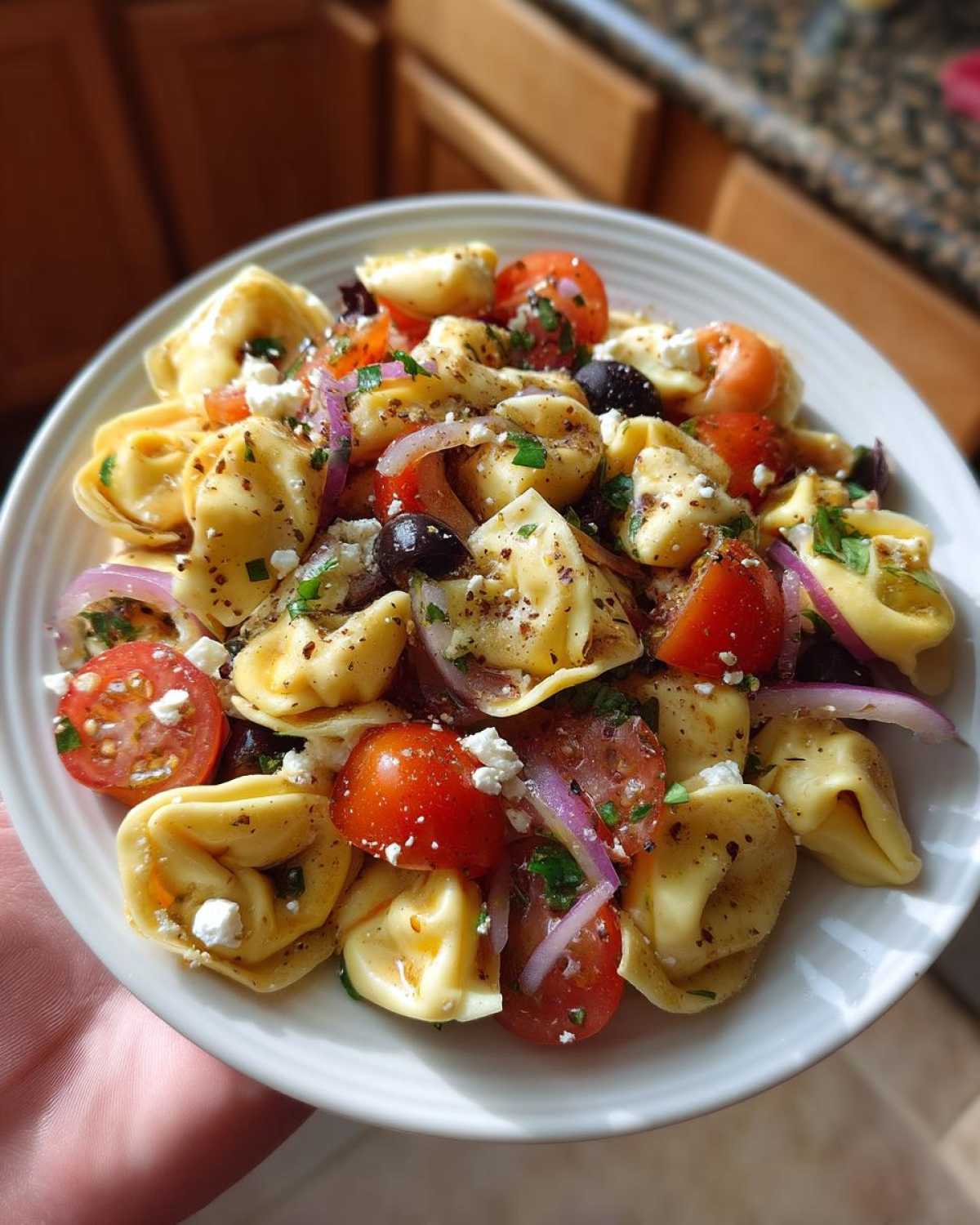 Tortellini Pasta Salad - detail 2