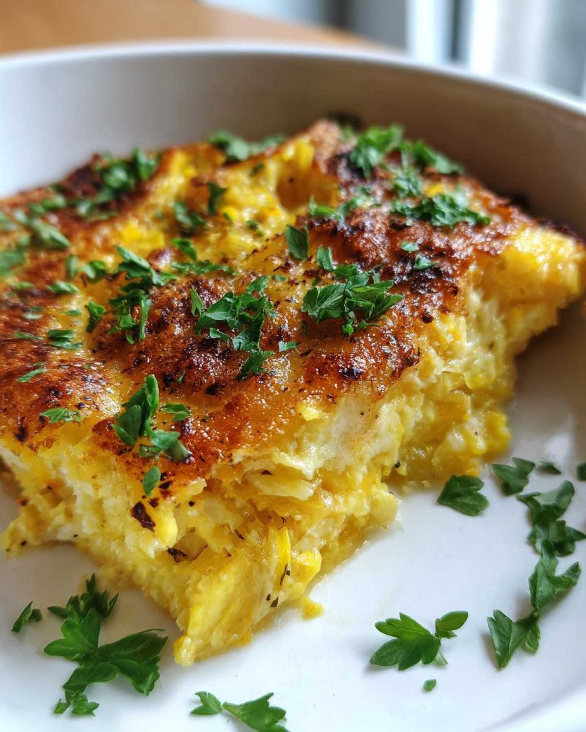 Paleo squash casserole - detail 4