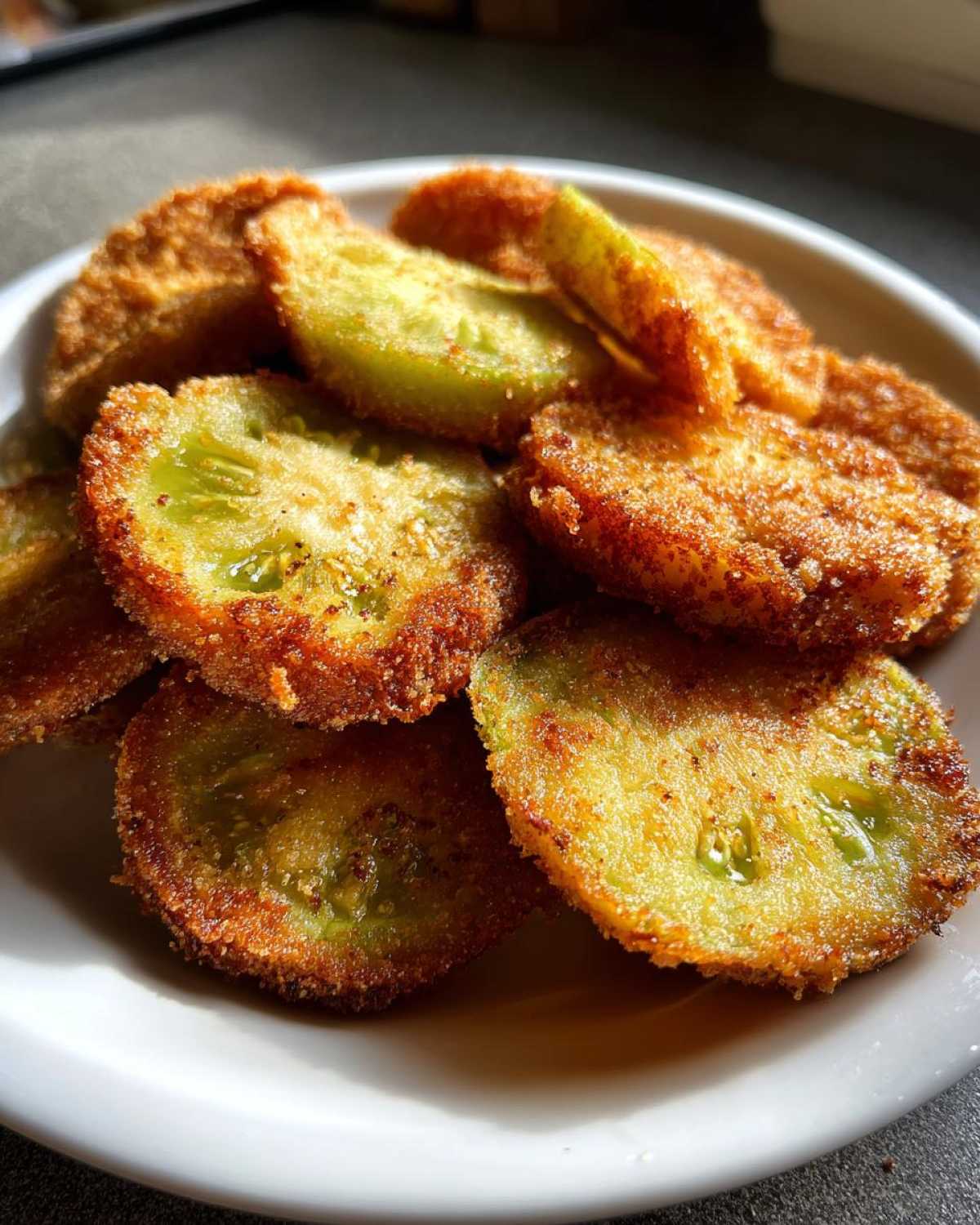 Southern Fried Green Tomatoes - detail 2