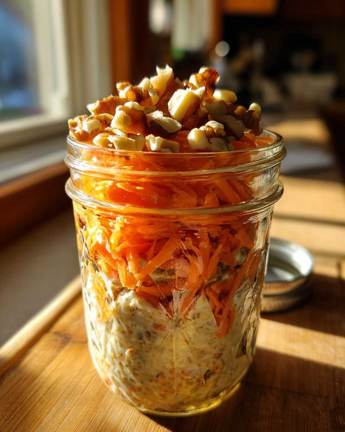 Carrot Cake Overnight Oats - detail 2