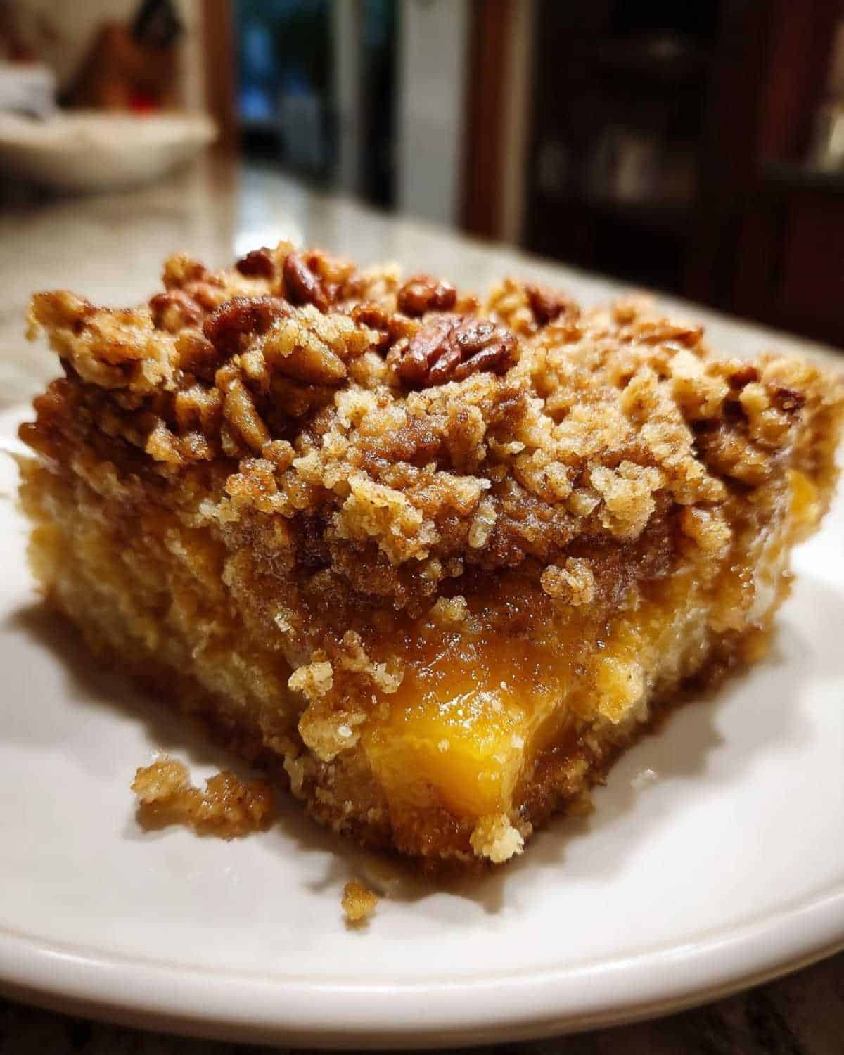 Pecan Praline Dump Cake Cobbler - detail 2