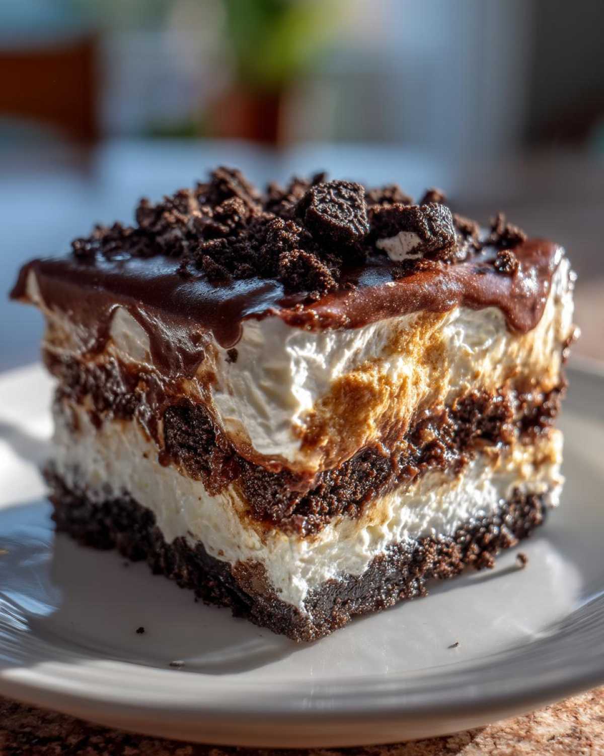 No-Bake Chocolate Lasagna Dessert - detail 2